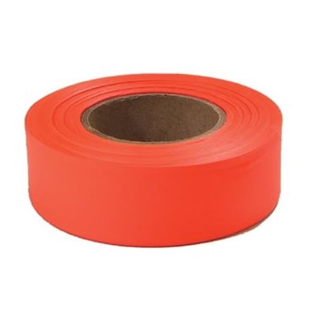 Swivel EmpireA Level 77002 Glo-Orange 1 in. X200 in. Plastic Flagging Tape SW438289
